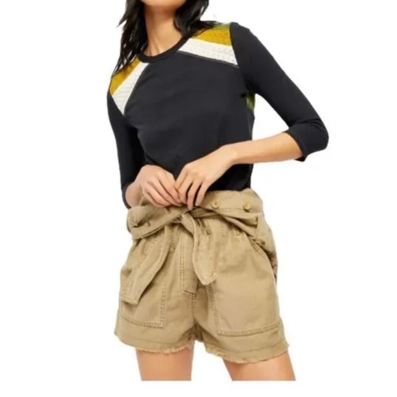 FREE PEOPLE Tops - Free People  We the free In Rainbows  Crochet Top NWT - MEDIUM